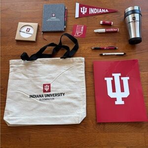 Indiana University Tote Bag and Tumbler Bundle